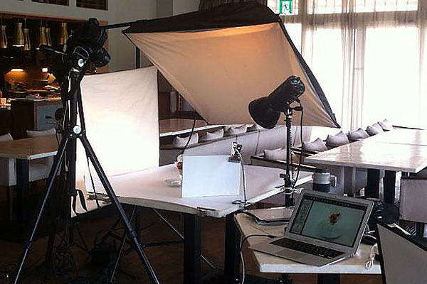 本格ライティング撮影